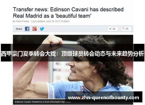 西甲豪门夏季转会大戏:顶级球员转会动态与未来趋势分析 西甲豪门夏季转会大戏:顶级球员转会动态与未来趋势分析
